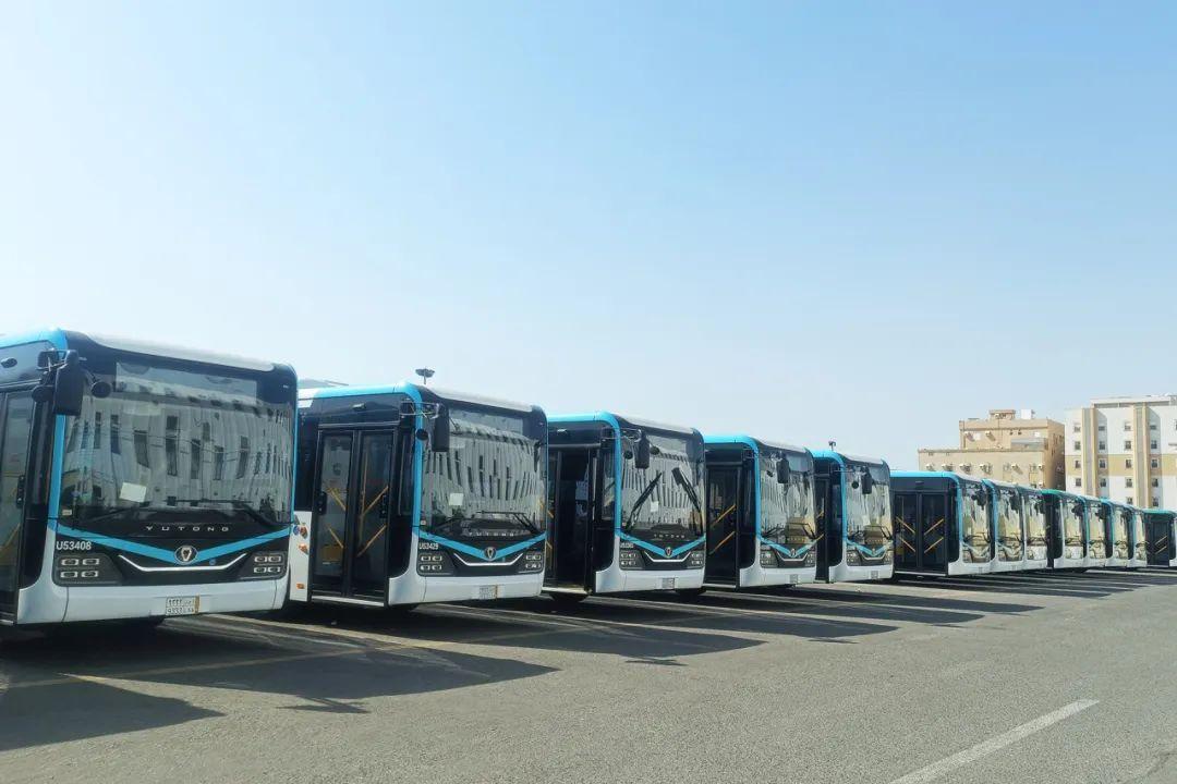 110 chiếc xe buýt Yutong phục vụ Saudi Aramco, Yutong đứng vững tại thị trường cao cấp Trung Đông