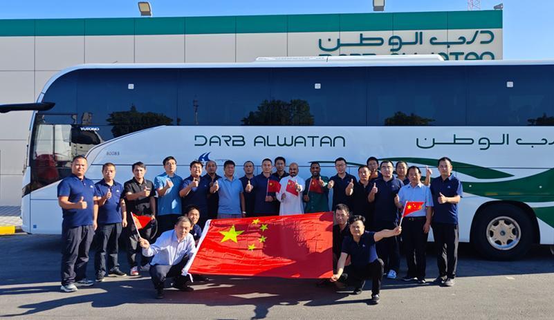 110 chiếc xe buýt Yutong phục vụ Saudi Aramco, Yutong đứng vững tại thị trường cao cấp Trung Đông