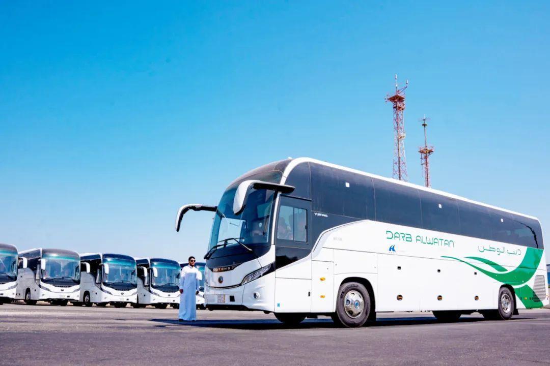 110 chiếc xe buýt Yutong phục vụ Saudi Aramco, Yutong đứng vững tại thị trường cao cấp Trung Đông