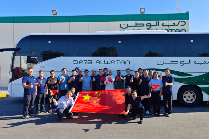 110 chiếc xe buýt Yutong phục vụ Saudi Aramco, Yutong đứng vững tại thị trường cao cấp Trung Đông